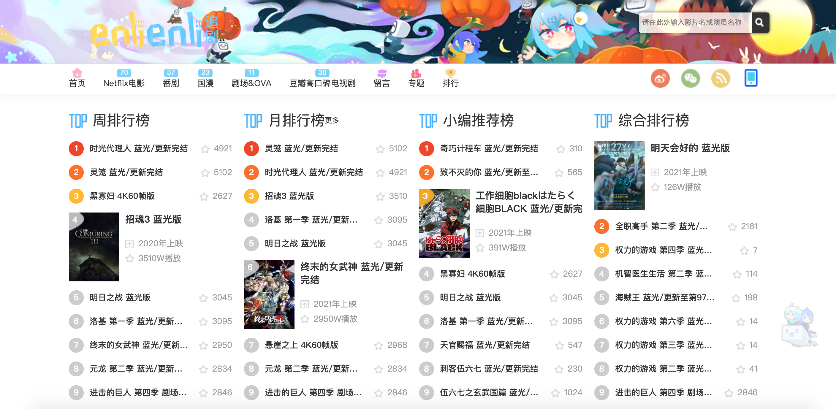 嗯哩嗯哩—特殊高仿版“B站”