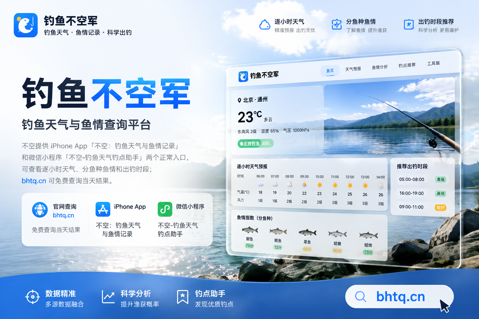 钓鱼不空军
