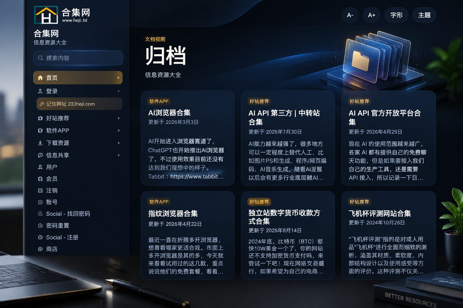 合集网 – 信息资源大全